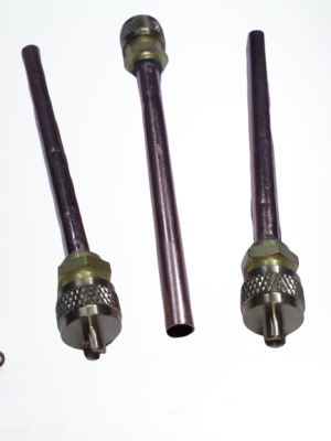 1/4 İğneli Bakır Borulu ( Sibop ) Kaynaklı ( 10 Adet )