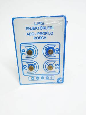 AEG PROFİLO BOSCH Ocak Lpg Enjektör Takımı 4'lü SET 7 LİK