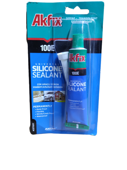 Akfix Genel Amaçlı Tüp Silikon 50 ml - 1
