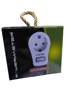 AKIM KORUMALI PRİZ 2500 WAT - 250V-10 A - 2
