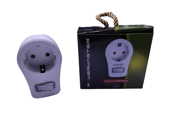 AKIM KORUMALI PRİZ 2500 WAT - 250V-10 A - 3