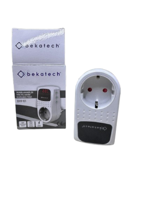 Akım Korumalı Priz Regülatör 16A 4000W Yıldırım Koruması ile Güvenli Kullanım - 4