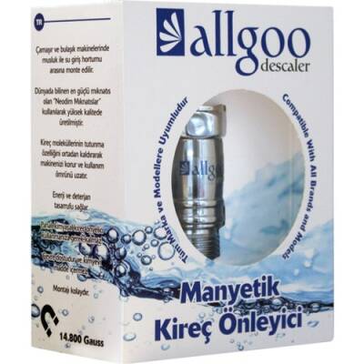 Allgoo Descaler Manyetik Kireç Önleyici Çamaşır Makinesi Kireç Koruyucu Aparat