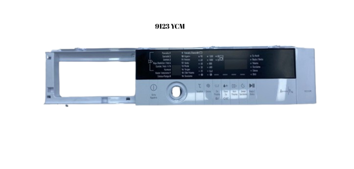 Arçelik 9123 YCM Çamaşır Makinesi Ön Pano Gurubu ( 2420309052 ) - 1