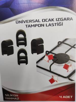 Arçelik - Beko - Altus Ocak Izgara Lastik Seti - 8'li