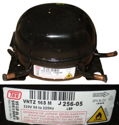 Arçelik Buzdolabı Vntz 165 M Kompresör R600 A ( 5256905011 )