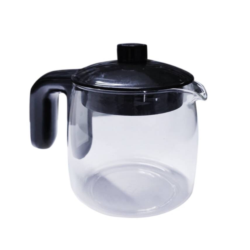 Arçelik Çay Makinesi CAM DEMLİK - HAZNE ( SİYAH SAPLI ) - 1