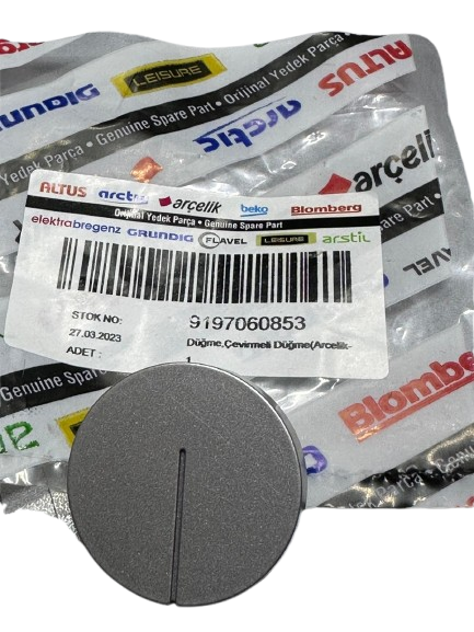 Arçelik Termosifon Çevirmeli Düğmesi - ( 9197060851 ) - 2