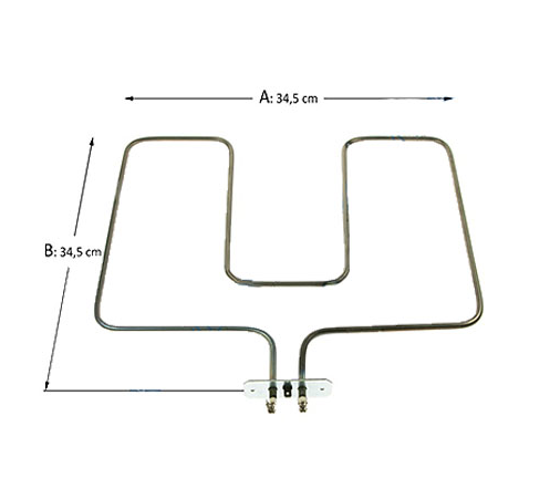 Beko Ankastre Fırın Alt Rezistansı ( 262900061 ) - 2