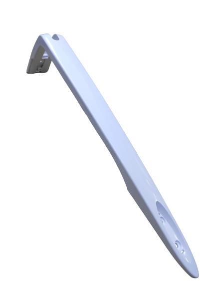 Beko BK-9470 NF Nofrost Buzdolabı Kol ( 4314930100 ) Orjinal Beyaz - 1