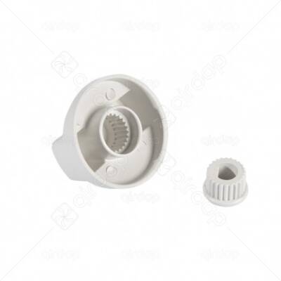 Fırın Düğme Üniversal - 4 Lü - Set - Beyaz - 2