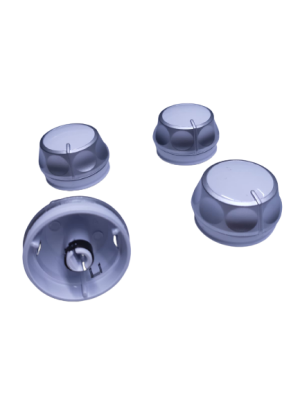 Fırın Ve Set Üstü Ocak Düğmesi 4lü Takım Metal Gövde