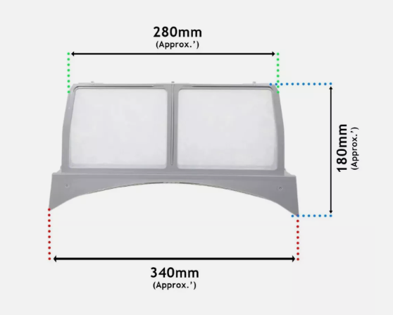 Grundig Çamaşır Kurutma Makinesi Kaset Filtresi  ( 2975680200 ) - 3