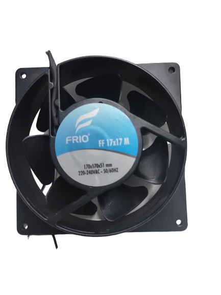 Kare ( Soğutucu ) Fan Motoru 170 x 170 x 51mm - 2