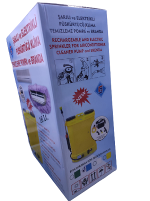 Klima İlaç Pompası Şarjlı ve Elektrikli Püskürtücü 16 Lt - 2