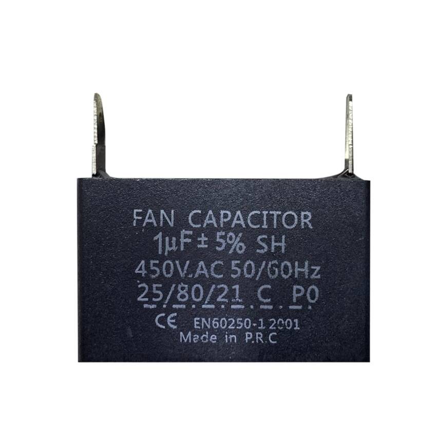 Klima Kare Kondansatörü 1 uF  ( 2 Bacak ) - 1