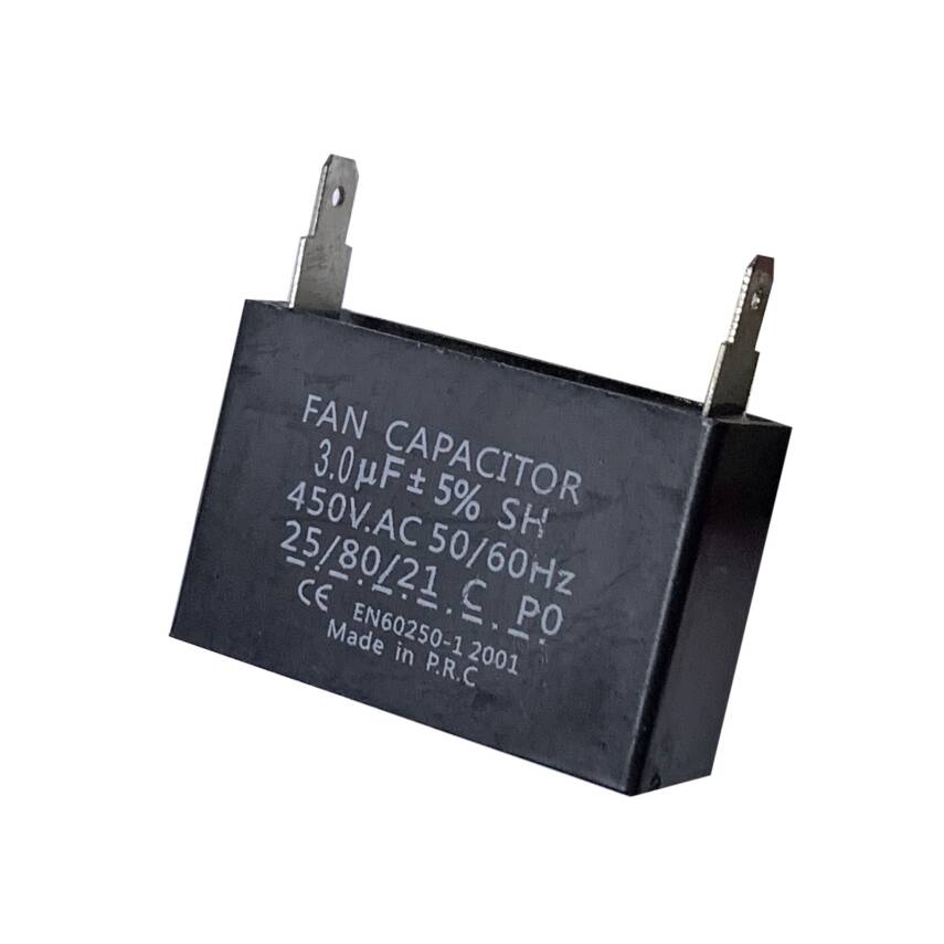 Klima Kare Kondansatörü 3.0 uF  ( 2 Bacak ) - 1