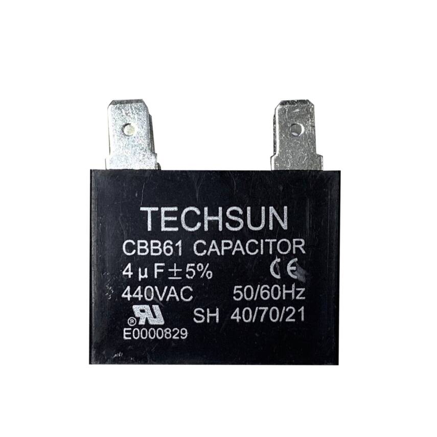 Klima Kare Kondansatörü 4 uF  ( 4 Bacak ) - 1