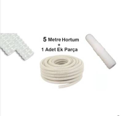 Klima Su Tahliye Hortumu 5 Metre Drenaj Hortum + Ek Parça