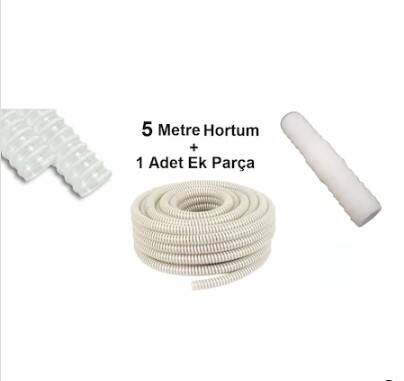 Klima Su Tahliye Hortumu 5 Metre Drenaj Hortum + Ek Parça - 1