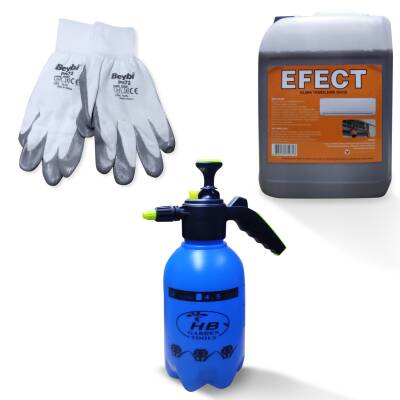 Klima Temizleme Seti 5 lt Klima Temizleyici 2 lt Sprey Pompa Eldiven