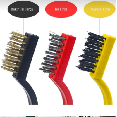 Kombi ana eşanjör temizleme fırçası Seti Çelik - Pirinç - Naylon - 2