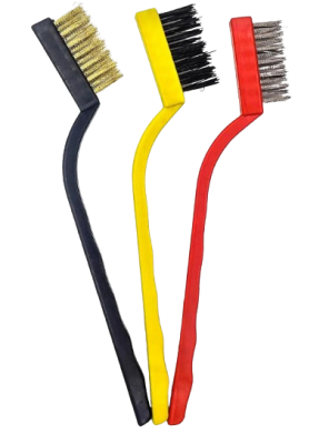 Kombi ana eşanjör temizleme fırçası Seti Çelik - Pirinç - Naylon