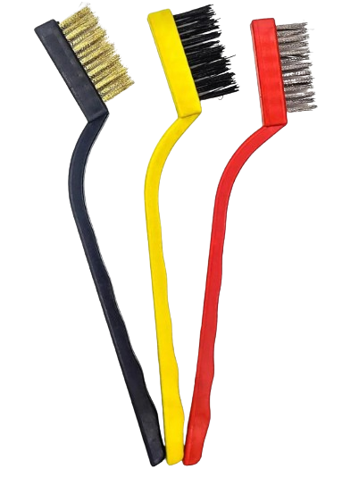 Kombi ana eşanjör temizleme fırçası Seti Çelik - Pirinç - Naylon - 1