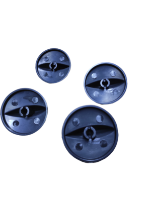 Kumtel Ocak &amp; Fırın Düğme 4 lü Set ( Siyah ) - 3