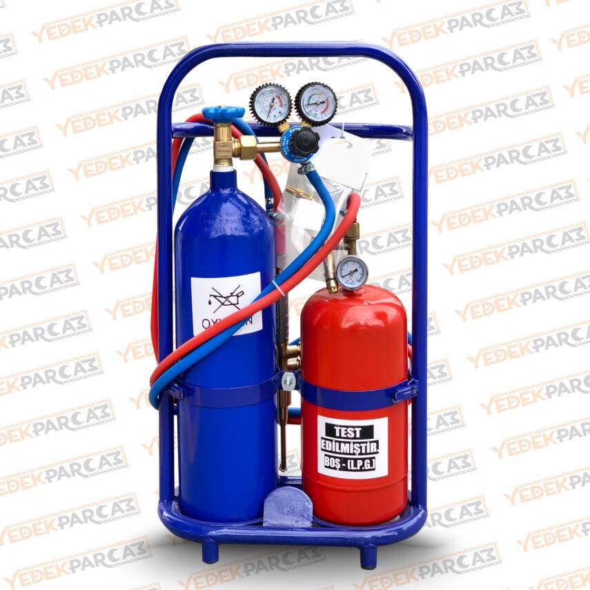 Oksijen Kaynak Seti 6 Litre Lüks Takım - 1