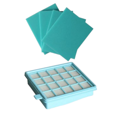 Philips FC9323 PowerPro Compact Hepa Filtre Seti + 4 Adet Sünger