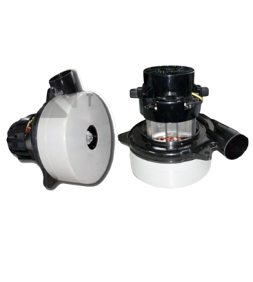 Sanayi Süpürge Motoru Bakır Sargı 220V Çift Fanlı 1300 W Eksozlu - 2