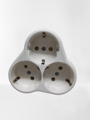 Topraklı Fişli Priz 3 ' lü Papatya  Modeli