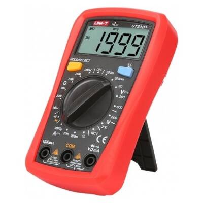 Unı-T UT33D+ 600V 10A Dijital Multimetre Ölçü Aleti - 1