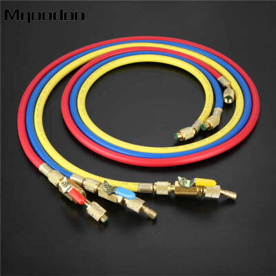 VANALI GAZ ŞARJ HORTUMU VANALI 3 LÜ TAKIM 150 CM R22