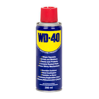 WD 40 200 ml GENEL AMAÇLI YAĞLAMA SPREYİ VE PAS SÖKÜCÜ pipetli - 1